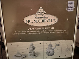 Snowbabies Figurine Friendship Club 2000 Kit #62 VV MTS|95134