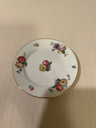 Trinket dish Thomas Pattern # 3662 Bavaria  Flowers RSV