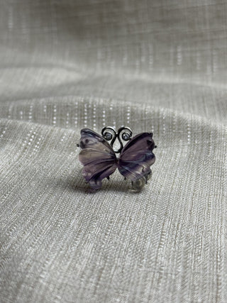 Fluorite Butterfly Ring|52547