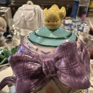 Decorative Easter Egg Shalped Hinged Trinket Box VV MTS