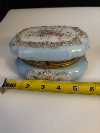 Victorian Wave Crest Jewelry box
