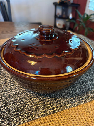 Marcrest Stoneware Casserole w/lid MTS|124016