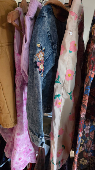 SALE - Girl's - Pink Floral Pants