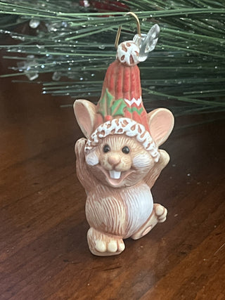 1985 Hallmark Merry Mouse Ornament RSV|128013