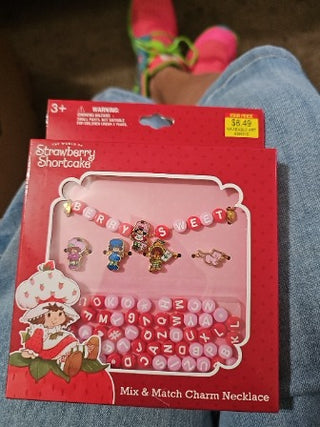 Strawberry Shortcake Mix & Match Charm Necklace Kit