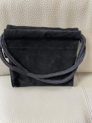 Furla Top Handle Suede Handbag 01420725 RSV|98484