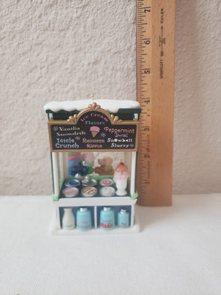 Hallmark Xmas Window 2019 North Pole Creamery Orn -lv RCD|123606