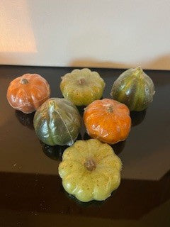 #2550 Pumpkin & Gourd Candles 6-set RSV|124977