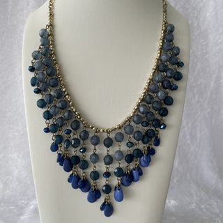 cascading blue necklace RSV