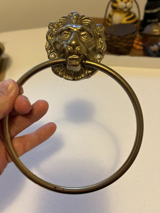Brass Lion Towel Holder BC#9 MTS|116002
