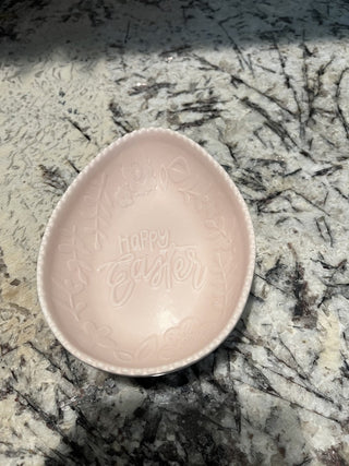 Set of 3 Pastel Easter Egg Candy Dish/Bowl RCD