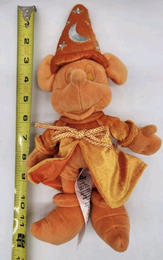 Disney Ink & Paint Series 2 Sorcerer Mickey Mouse In Orange Collectible Plush-RSV|106547