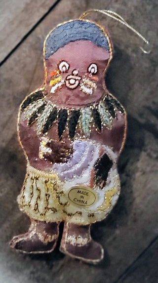 EMBROIDED ORNAMENT