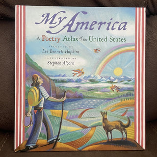 My America Poetry Atlas US Hardcover Book MTS