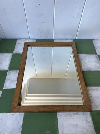 Antique Wood framed Mirror/Rectangle|83657