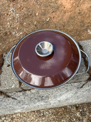 #2 Cathrineholm of Norway Enamel Dutch Oven Lotus Brown GCC RSV