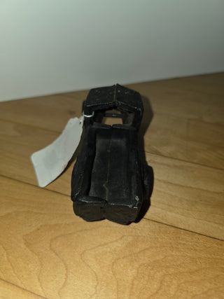MTS Vtg Black Cast Iron Pick Up Truck Toy