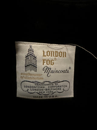 London Fog Maincoat Size 38 Short. #SM  RCD|141210
