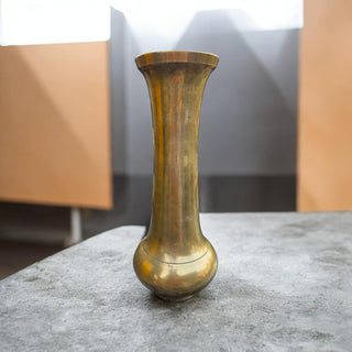 VINTAGE BRASS VASE