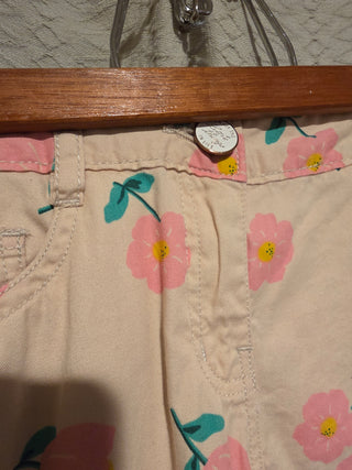 SALE - Girl's - Pink Floral Pants