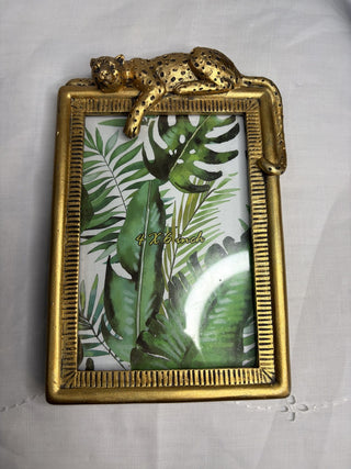 Goldtone Leopard 4x6 Frame RSV|104967