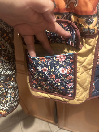 Floral Quilted Jacket #63 VV MTS|127337