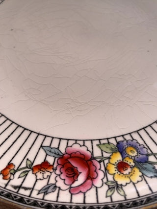 Newport" pattern ceramic plate produced by J & G Meakin Hanley England
