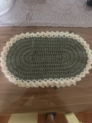 Hand crochet place mats