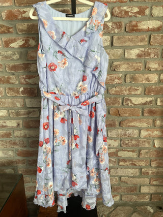 Zunie Floral Hi Lo Dress 16 00960225 RSV|54490