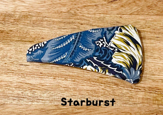Liberty French Barrette-Triangle-Starburst