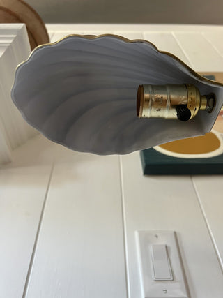 1970's VTG Clam Shell Floor Lamp F&M|98757