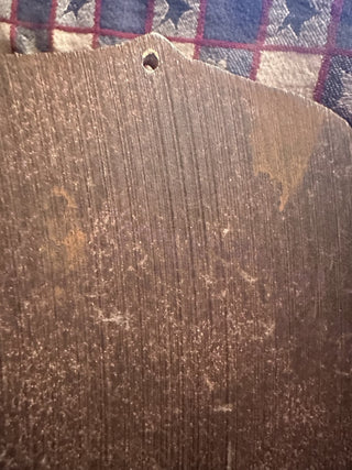 Vintage 1950's Syroco Decorative Wall Plaque "Home Blessings" Textured Relief Faux Wooden Scroll 11" X 6" #47 VV MTS|129464