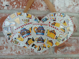 Mosiac Heart Wall Hanging|105048