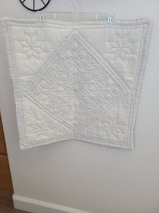 Hand-Made Table or Wall-Hanging Quilt, 22"x22", RCD