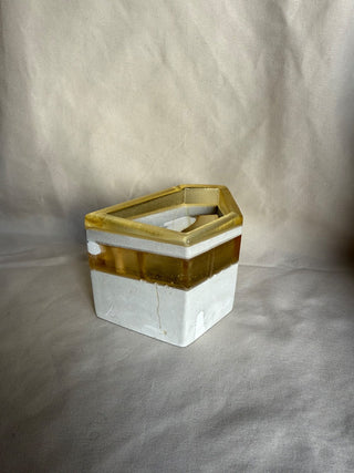 Cement Layered Mini Pot (LZD - RSV)