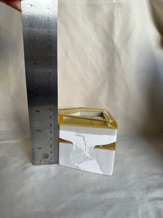 Cement Layered Mini Pot (LZD - RSV)