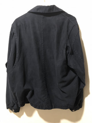 Medium Navy Blue Zip-up Jacket MTS|143836