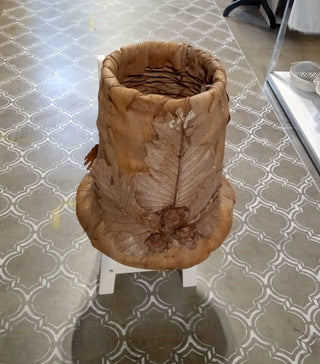 MW Organic Leaf Vase|72285