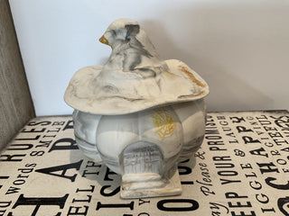 Hansel & Gretel's House Cement Jar Candle|109473