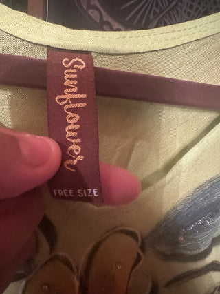 Floral blouse M #63 VV MTS|106374