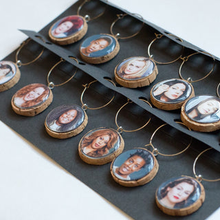 Set of 12 Orange is the New Black wine charms RCD|142724