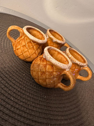 Pineapple Mini Cups-4set|57927
