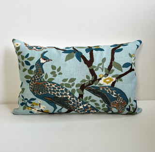 12x20 peacock pillow|57295