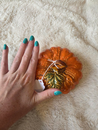 Ceramic harvest pumpkin