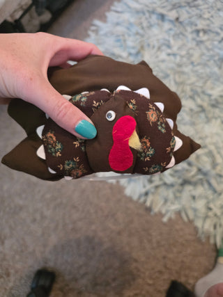 Set of 9 Turkey napkin holders