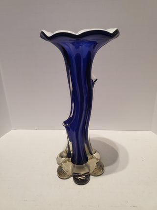 Royal blue Milano style vase