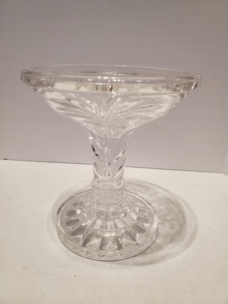 Vintage Fifth Avenue Crystal Portico Fairy Lamp Pedestal " BASE ONLY" CLEAR