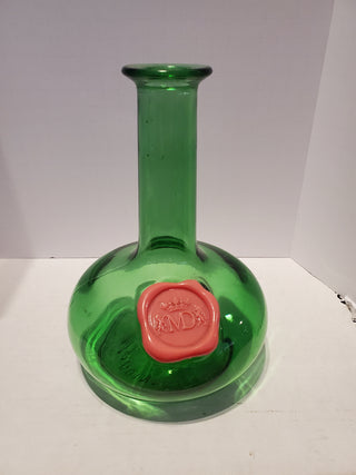McGuinness 1970s Captains Green Glass Decanter