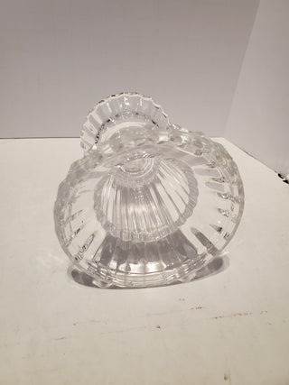 Gorham fluted candle holder Dual sided 4 in.