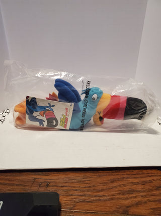 Kellogg's TOUCAN SAM Plush Bean Bag 1997 Breakfast Froot Loops Cereal
